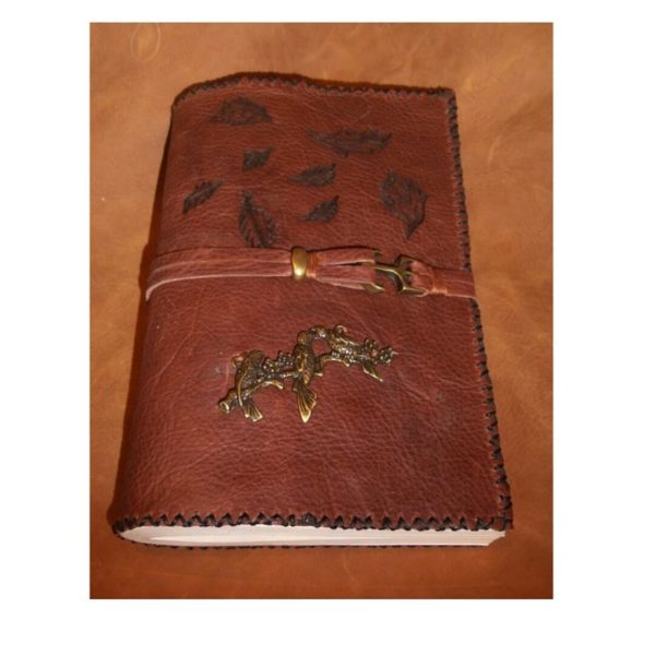 İşlemeli Deri Defter