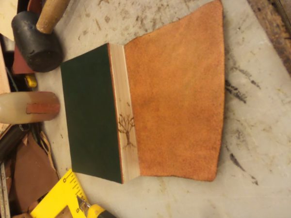 Yeşil Ağaç Motifli Defter