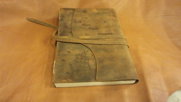 Gemi Desenli Defter
