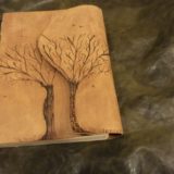 Eskitme Ağaç Desenli Defter - Görsel 3
