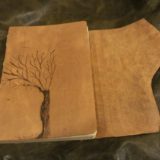 Eskitme Ağaç Desenli Defter - Görsel 4