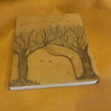 Ağaç Desenli Kapaklı Deri Defter - Görsel 2