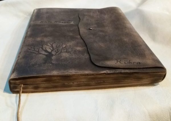 El Yapımı Deri Defter 2020