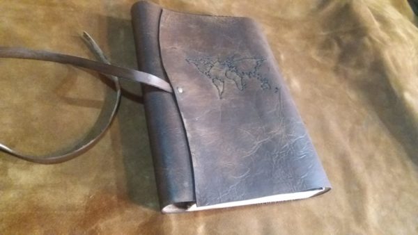 Kişiye Özel Gerçek Deri Defter Kitap Kabı