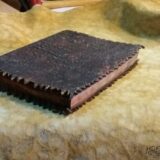 Kenar Desenli Hakiki Deri Defter - Görsel 2