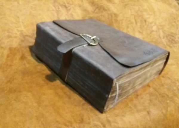 Fotoğraf Albümü veya Defter Amaçlı Tokalı Hakiki Deri Kaplı Defter