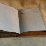 Yeşil Kapaklı El Yapımı Deri Defter - Görsel 4