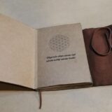 Bağcıklı El Yapımı Gerçek Deri Kişiye Özel Defter - Görsel 4
