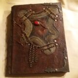 Zincirli Deri El Yapımı Defter - Görsel 2