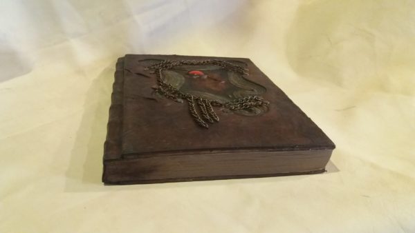 Zincirli Deri El Yapımı Defter