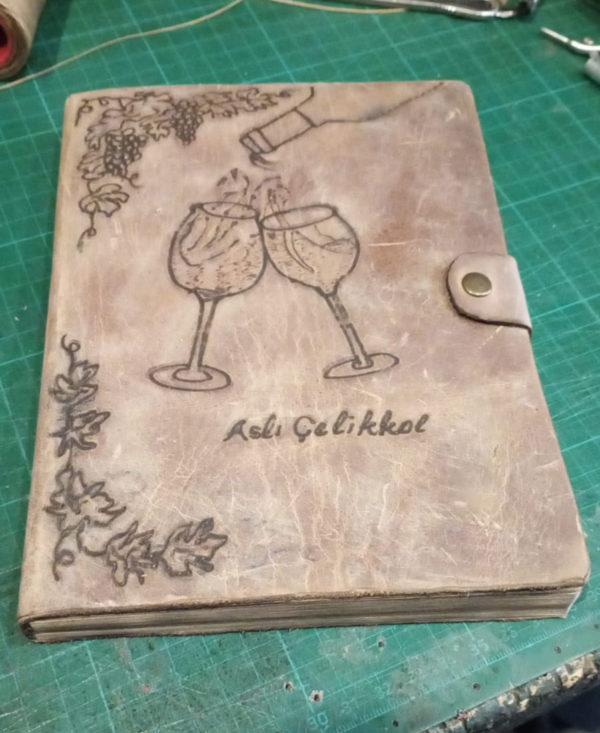 Özel Sipariş Deri Defter - 2023