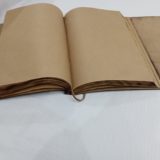 Deri Kaplama El Yapımı Kilitli Defter 2024 - Görsel 3